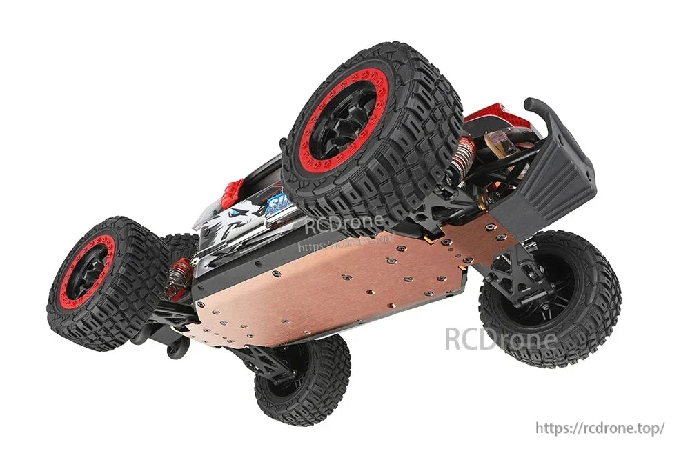 ماشین کنترلی براشلس 60 کیلومتر 1/12 آفرود Wltoys 124028