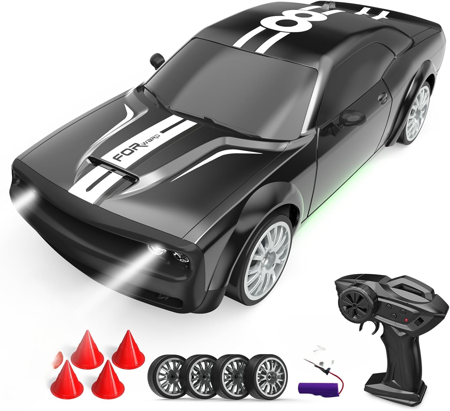 ماشین کنترلی دریفت دوج چلنجر مدل Dodge Challenger JY 2004