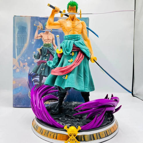 فیگور زورو انیمه وان پیس 20 سانت جعبه دار مدل ONE PIECE- ZORO HOLDING
