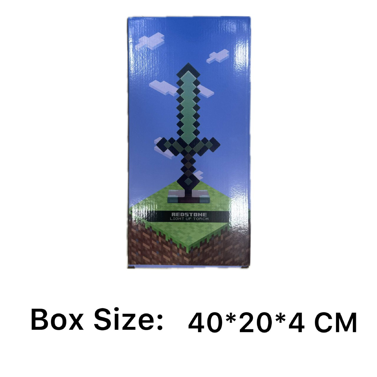 شمشیر ماینکرافت چراغدار شارژی پایه دار