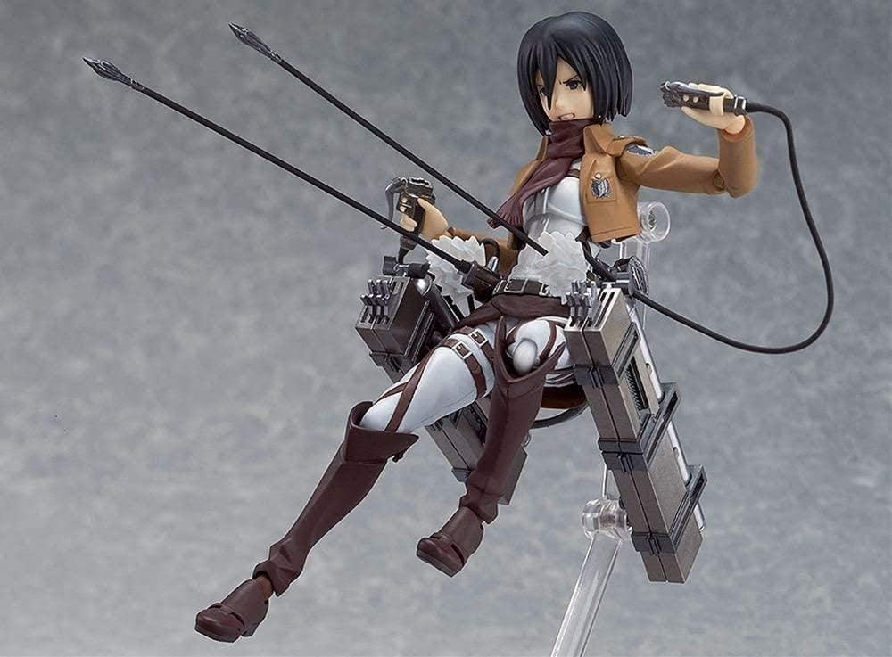 اکشن فیگور میکاسا اتک ان تایتان فیگما مدل Mikasa Attack On Titan Figma