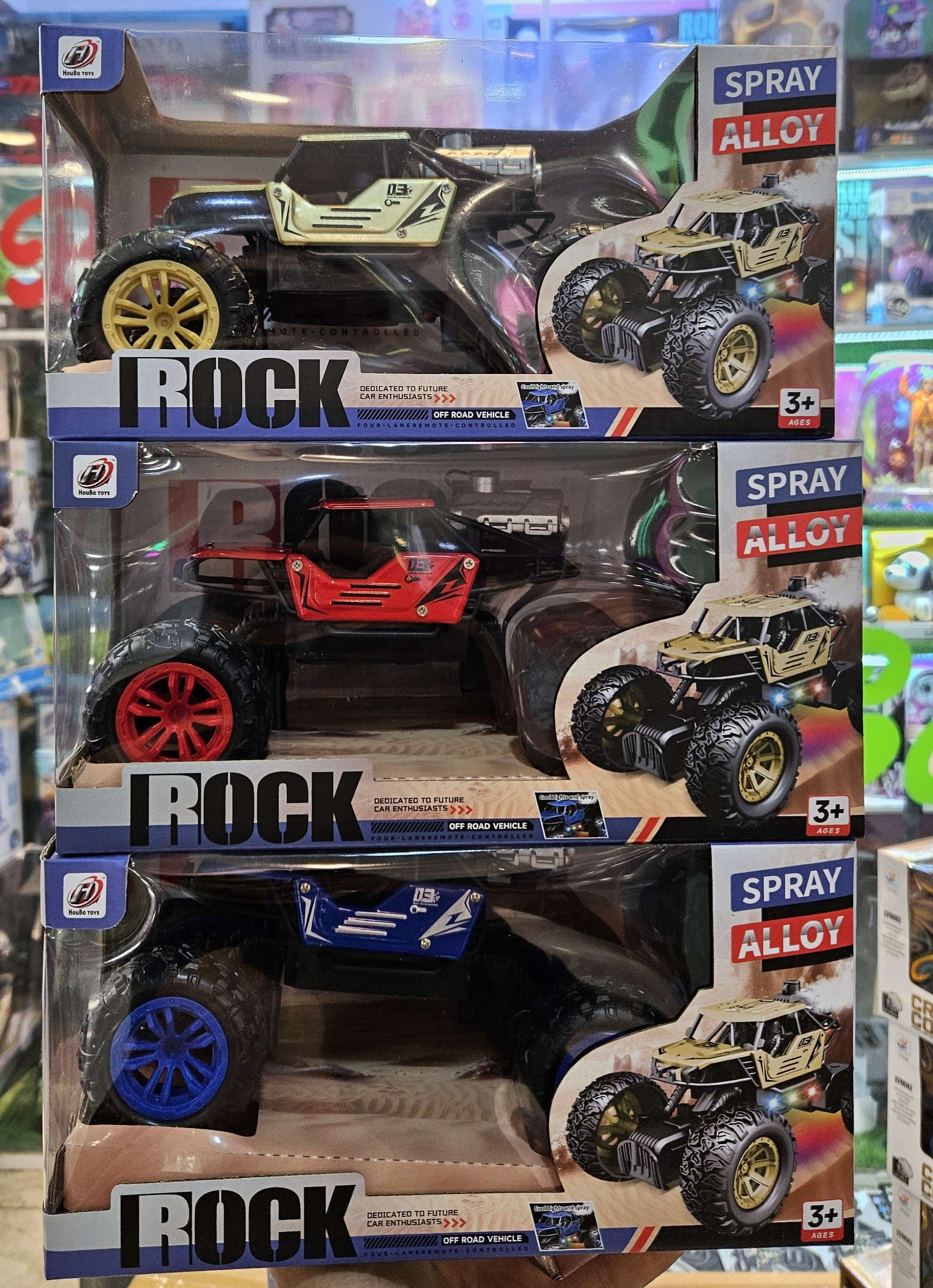 ماشین کنترلی آفرود شارژی دودزا بدنه چراغدار مدل 888