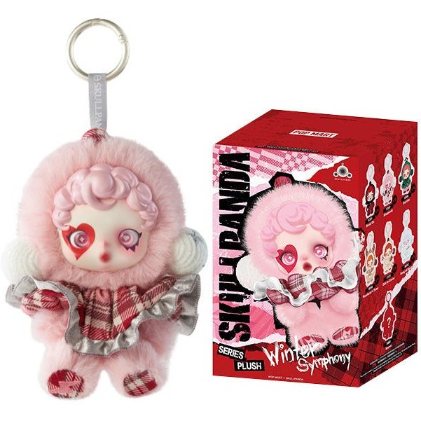 عروسک سوپرایز اسکول پاندا اورجینال مدل Pop Mart Skull Panda تک و عمده