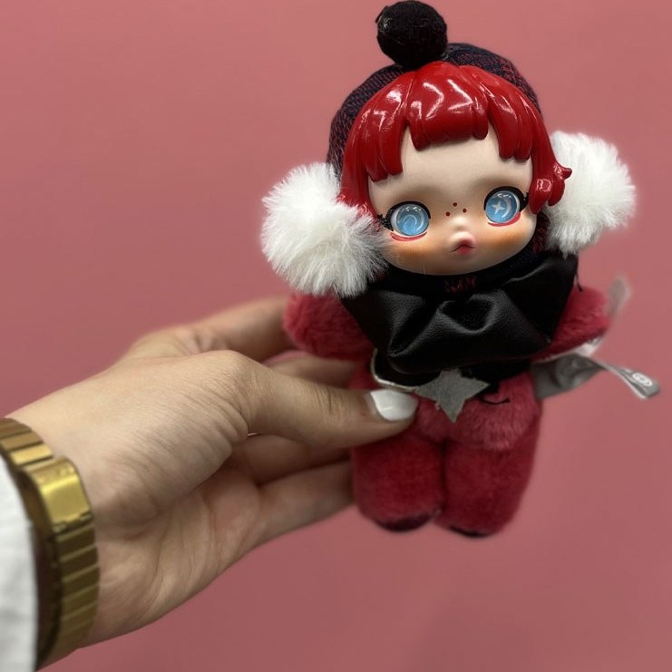 عروسک سوپرایز اسکول پاندا اورجینال مدل Pop Mart Skull Panda تک و عمده