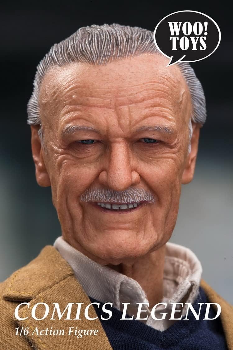 اکشن فیگور استن لی 1/6 مدل Stan Lee Woo Toys Comics Legend