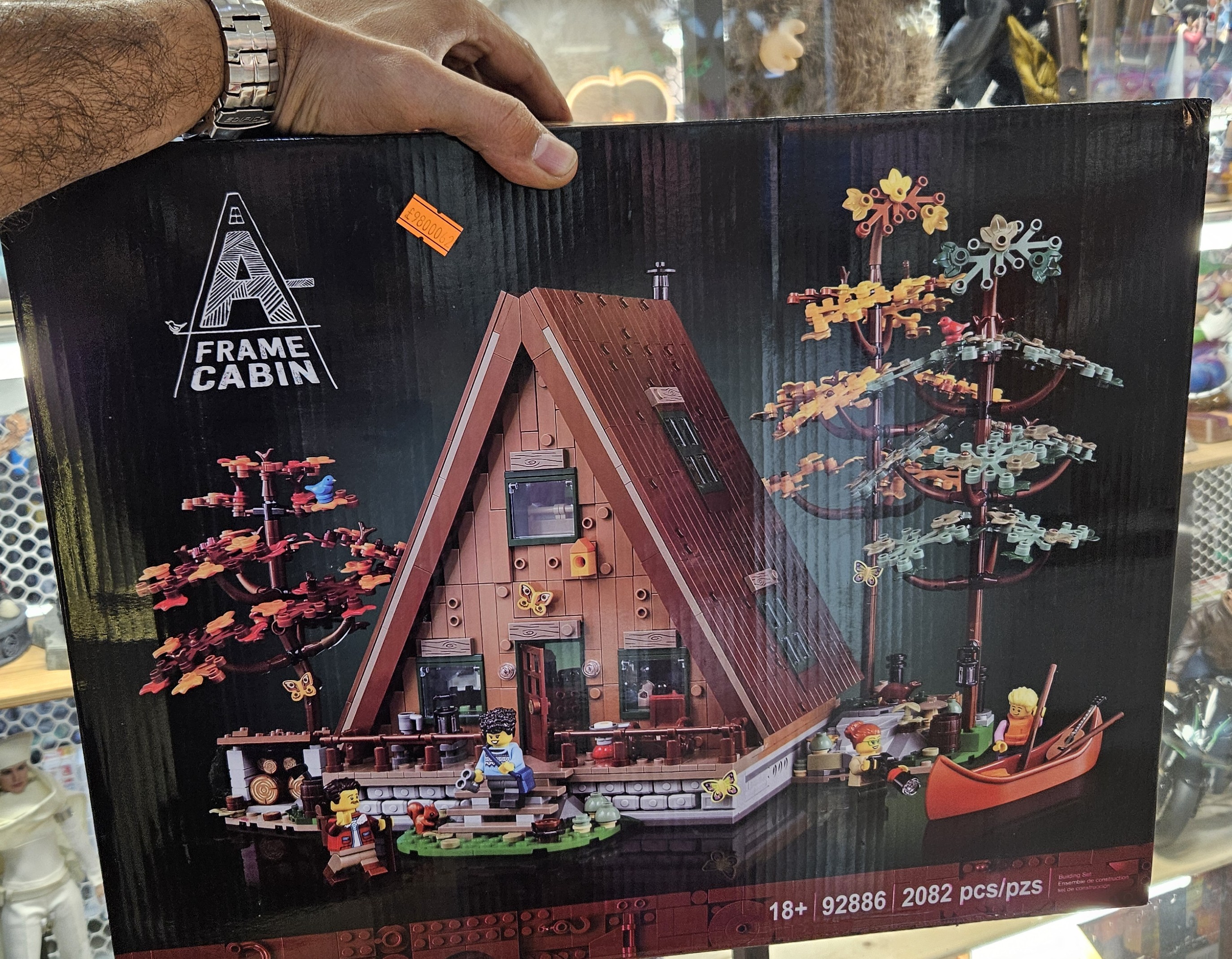 لگو کلبه چوبی 2082 قطعه مدل 82886