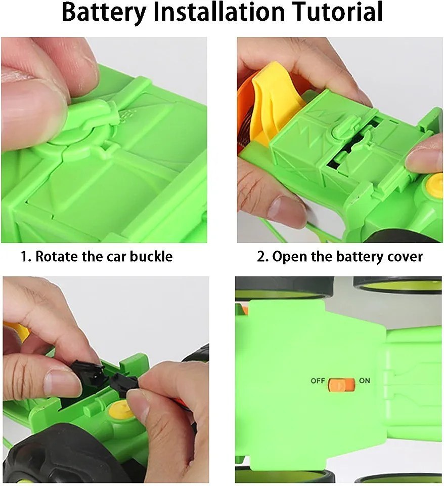 ماشین کنترلی تراکتور دیوونه کودک 2101