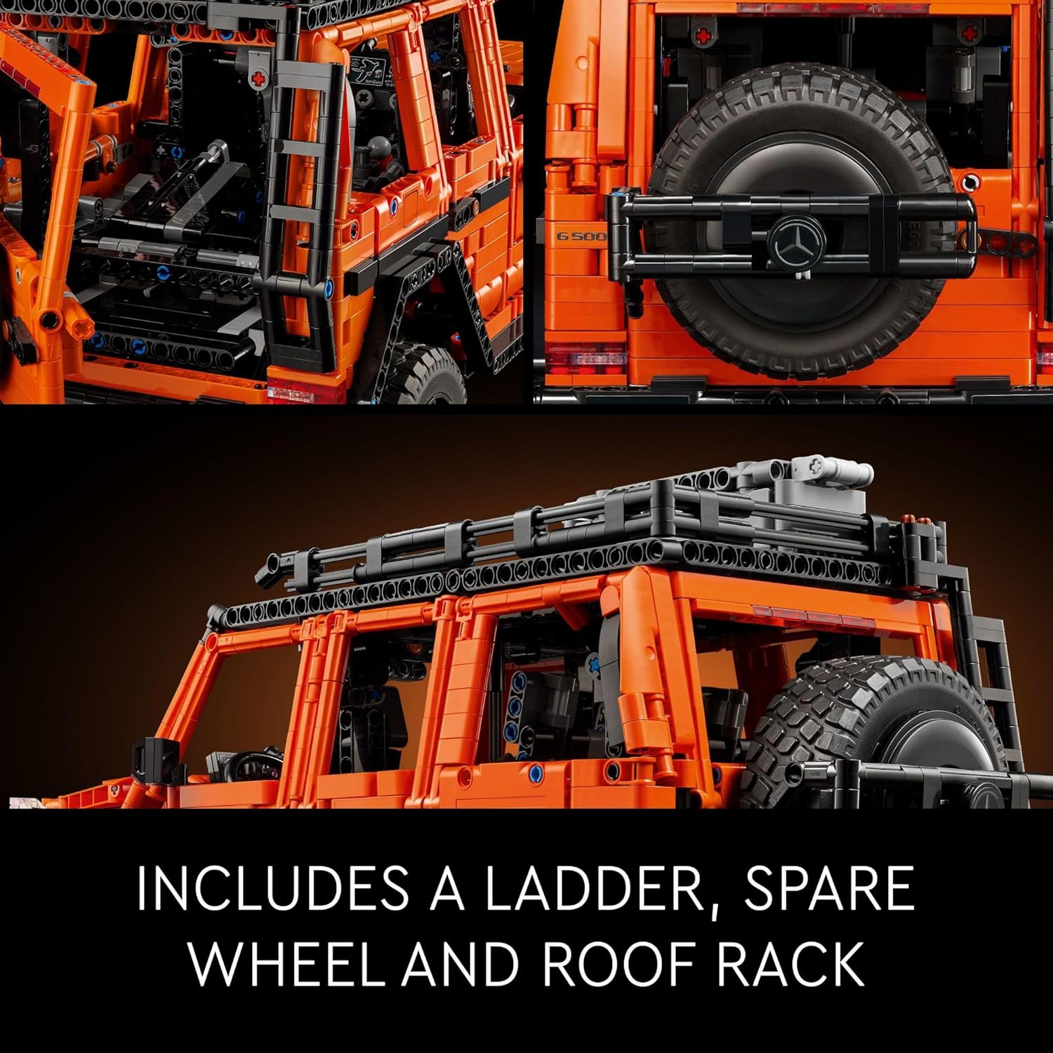 لگو ماشین مرسدس بنز جی کلاس G500 تکنیک 2891 قطعه مدل 80008