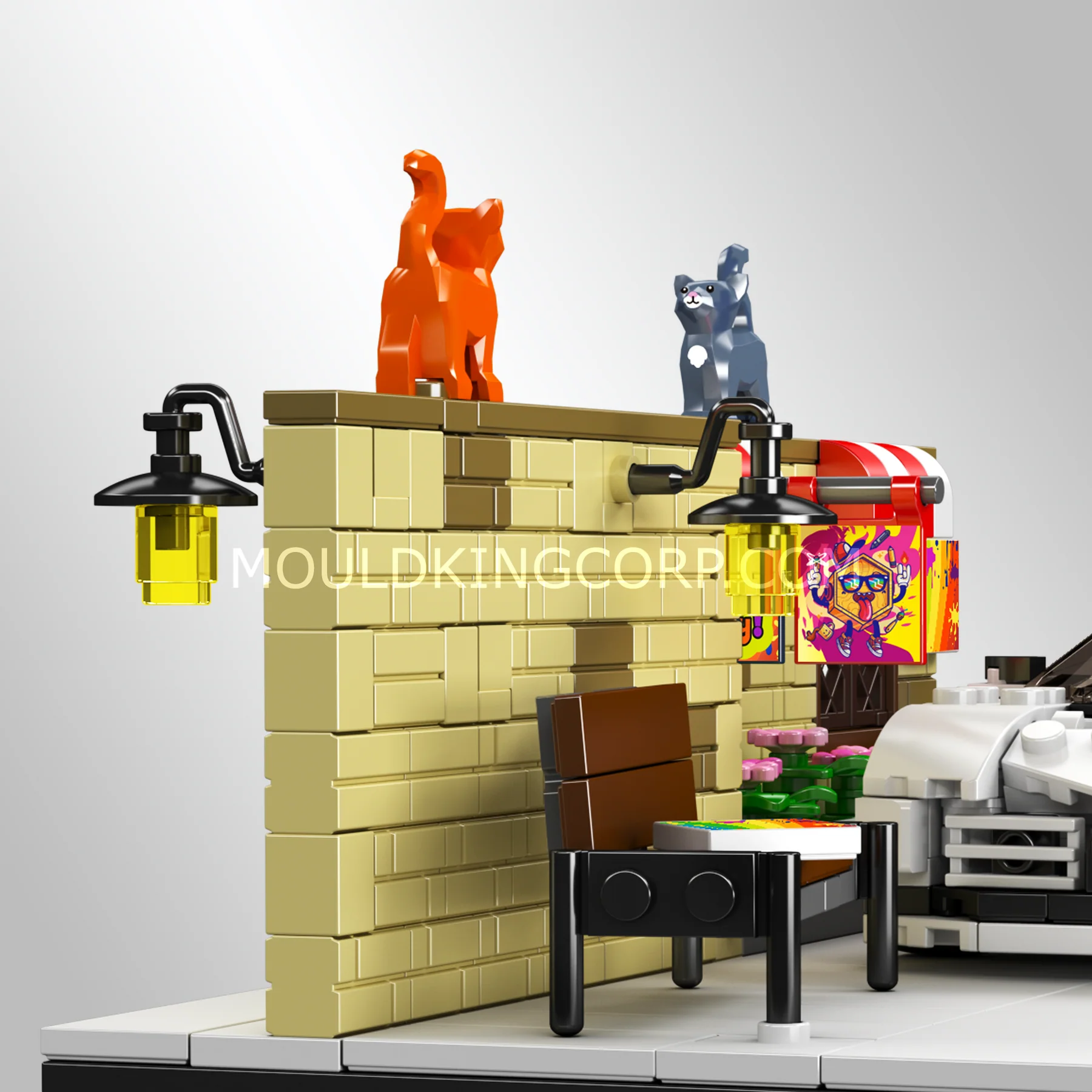 لگو ماشین بوگاتی 588 قطعه همراه خیابان مولد کینگ مدل 24065