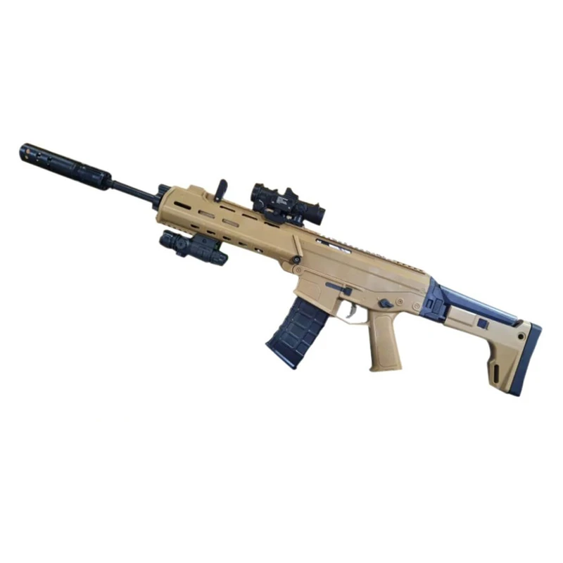 تفنگ رگباری شارژی تیر ژله ای و تک تیر اسکار مدل Scar SG10