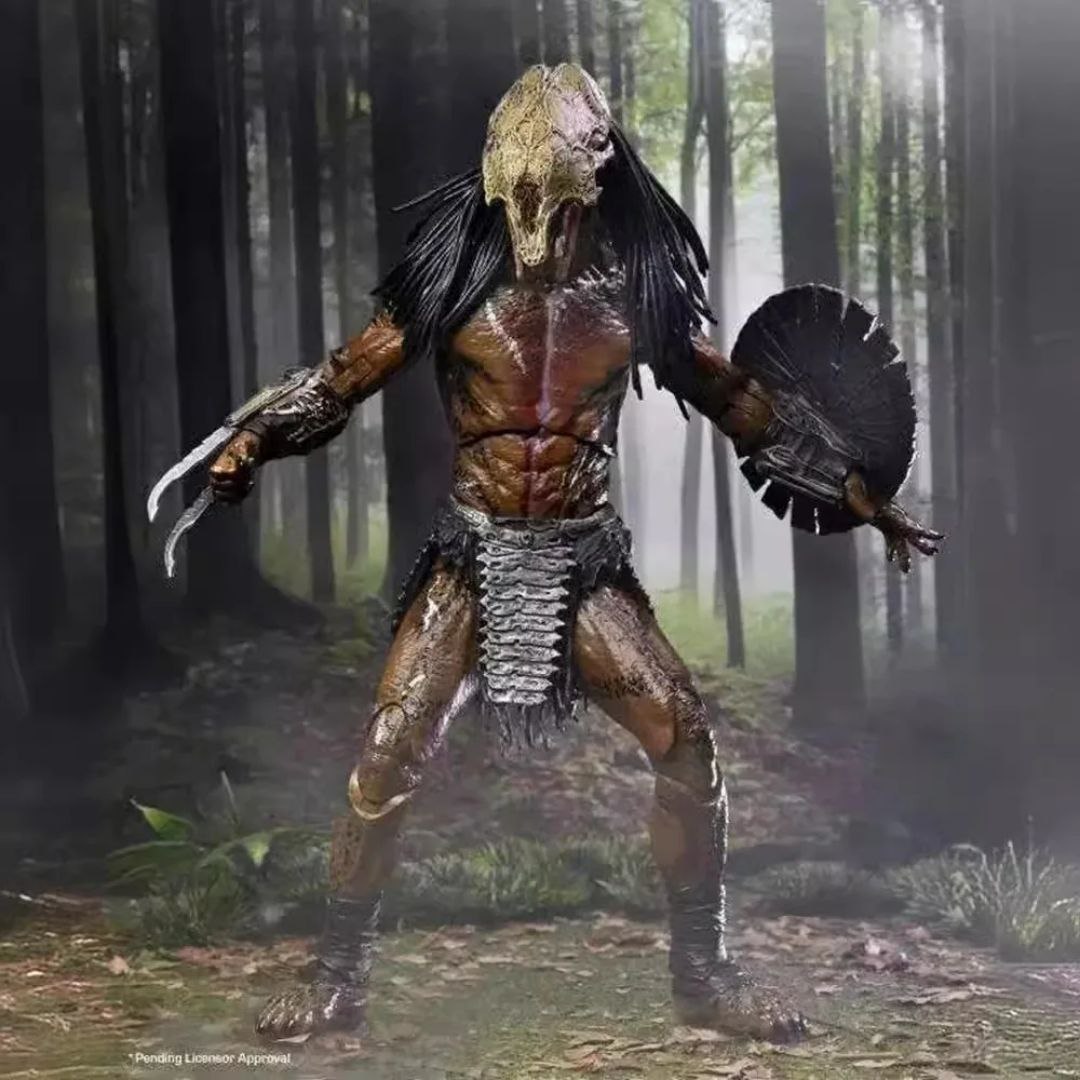 اکشن فیگور شکارچی وحشی پردیتور نسخه 2022 مدل Prey Ultimate Feral Predator 2022 Neca