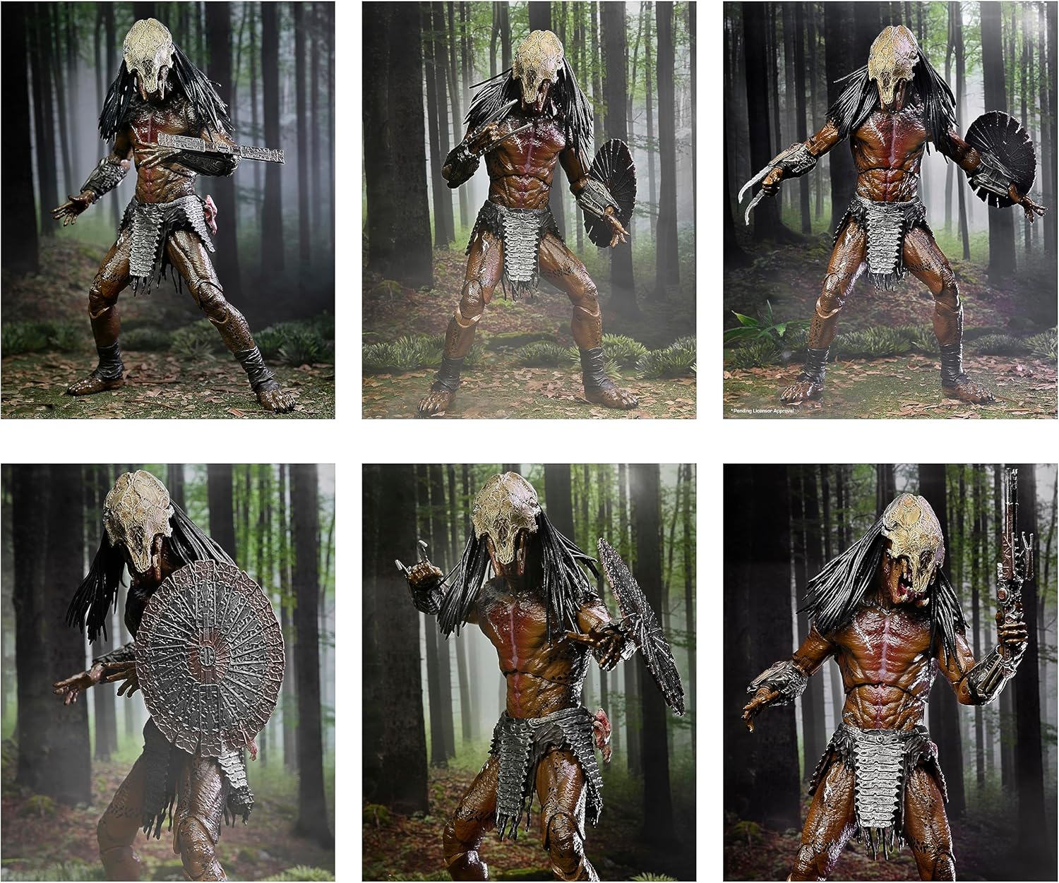 اکشن فیگور شکارچی وحشی پردیتور نسخه 2022 مدل Prey Ultimate Feral Predator 2022 Neca