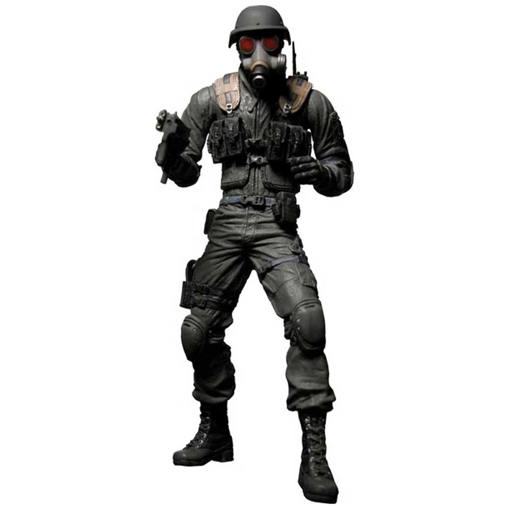 اکشن فیگور هانک رزیدنت اویل 18 سانت نکا مدل Resident Evil Hunk Neca