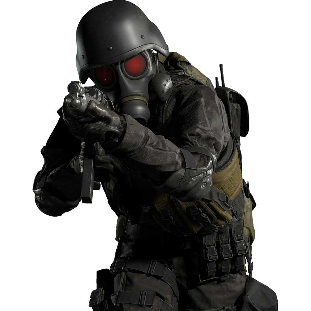 اکشن فیگور هانک رزیدنت اویل 18 سانت نکا مدل Resident Evil Hunk Neca