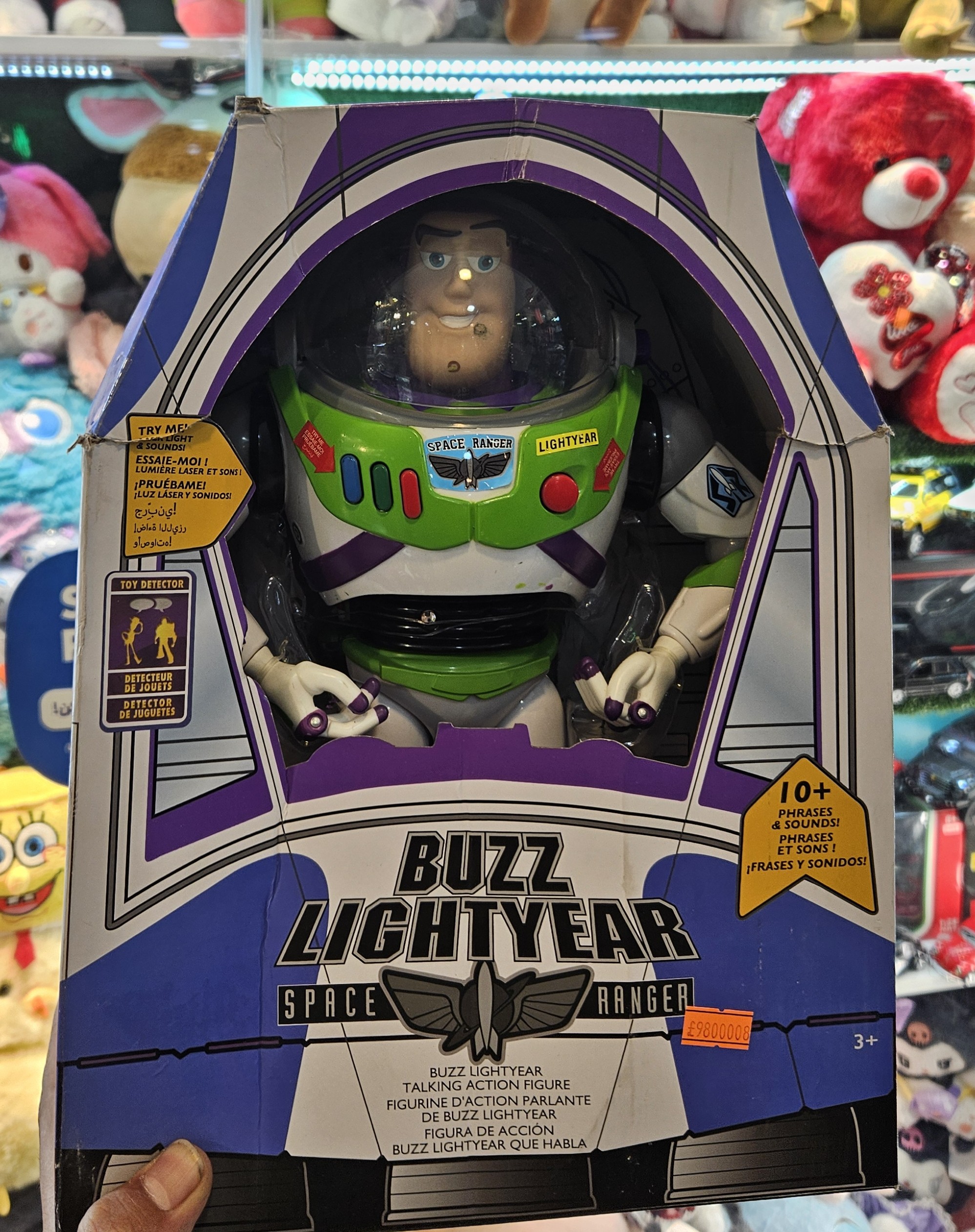 عروسک و فیگور بازلایتر دیزنی اورجینال سخنگو Talking Buzz LightYear