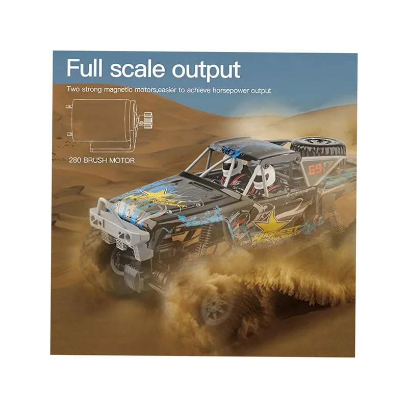 ماشین کنترلی آفرود مقیاس 1/10 مدل Wltoys 104310