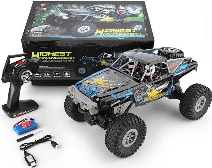 ماشین کنترلی آفرود مقیاس 1/10 مدل Wltoys 104310