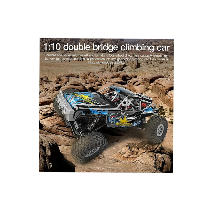 ماشین کنترلی آفرود مقیاس 1/10 مدل Wltoys 104310