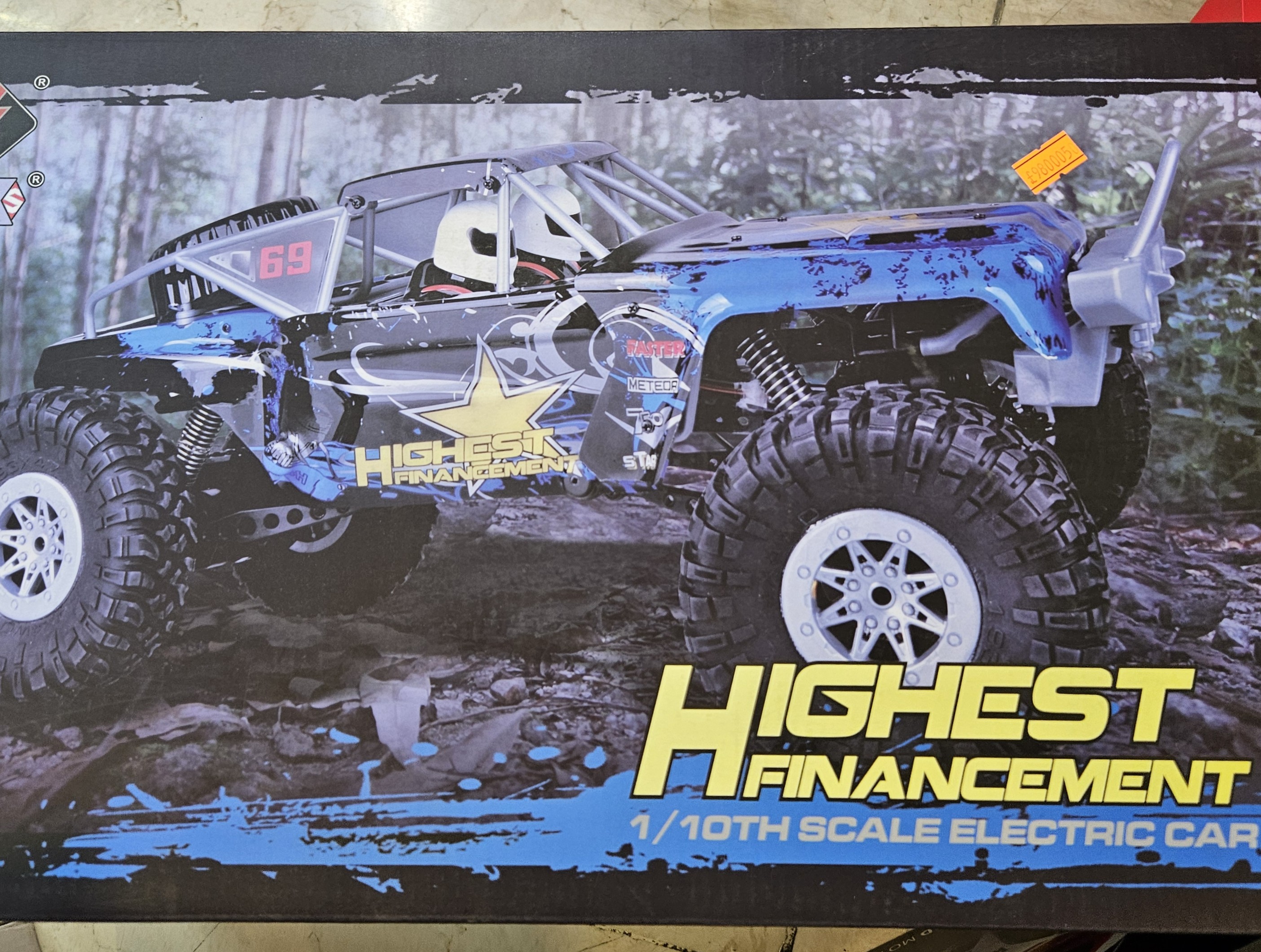 ماشین کنترلی آفرود مقیاس 1/10 مدل Wltoys 104310