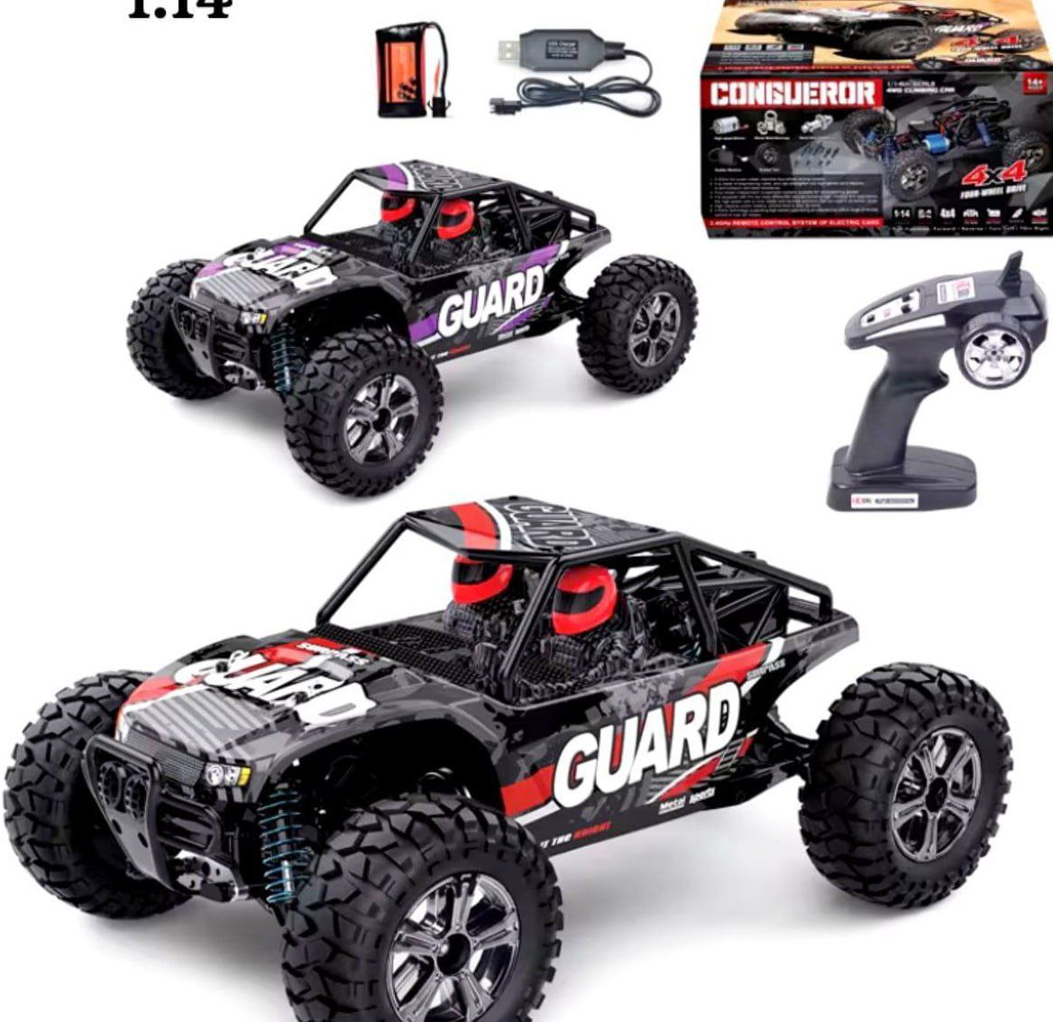 ماشین کنترلی آفرود سرعتی و صخره نورد 46 کیلومتر مدل 1520