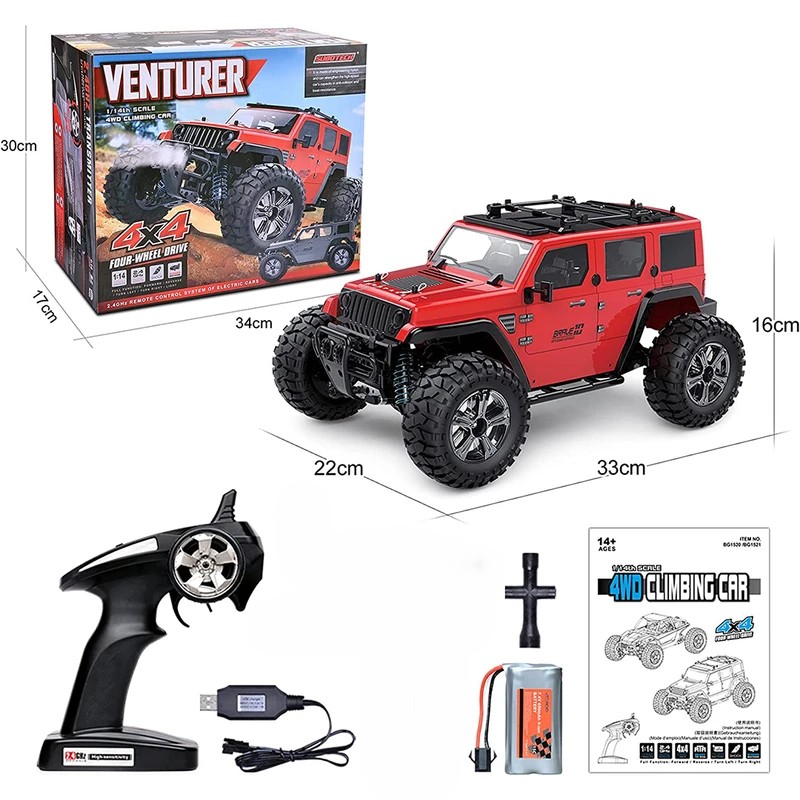 ماشین کنترلی جیپ آفرود 46 کیلومتر سرعتی مدل 1521