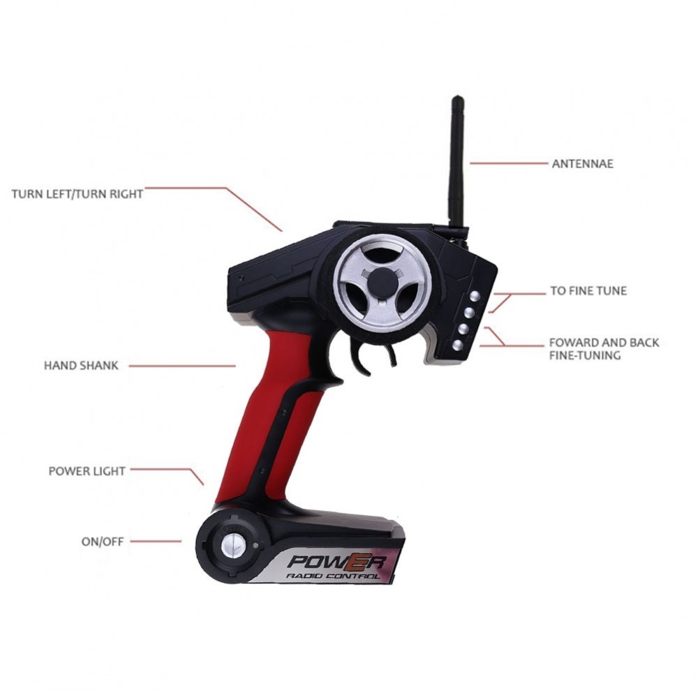 ماشین کنترلی آفرود 70 کیلومتر دبلیو ال تویز مدل WL A979B