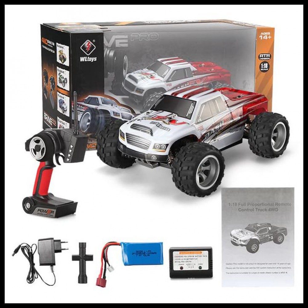 ماشین کنترلی آفرود 70 کیلومتر دبلیو ال تویز مدل WL A979B