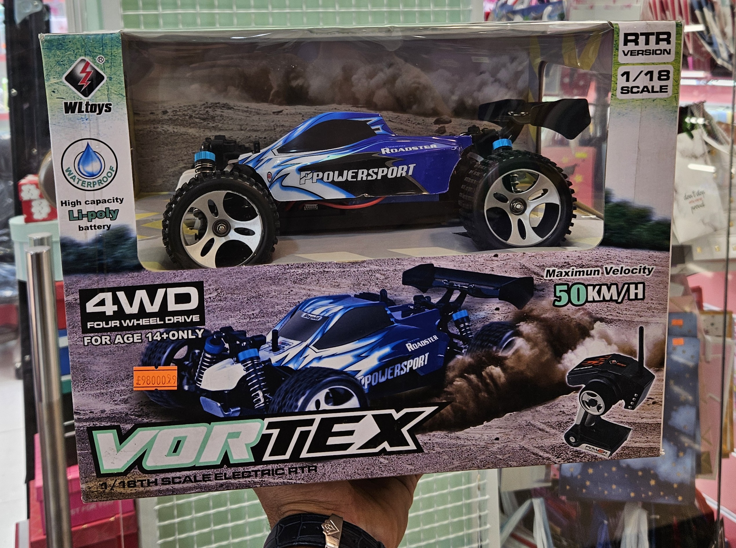 ماشین کنترلی آفرود 50 کیلومتر دبلیو ال تویز مدل WL A959B