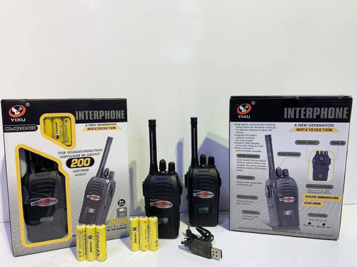 اسباب بازی بیسیم تاکی واکی شارژی مدل 200