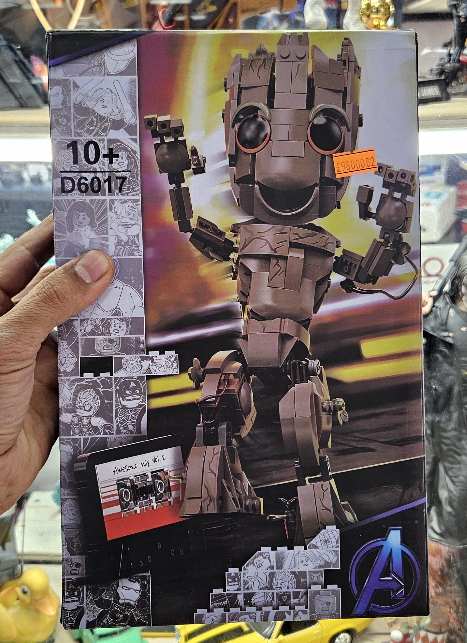 لگو مارول گروت 538 قطعه مدل 6017