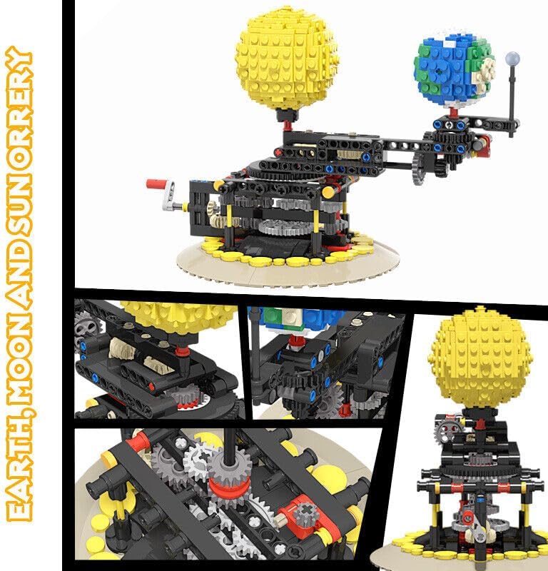 لگو منظومه شمسی کره زمین و خورشید چرخشی 462 قطعه 24477