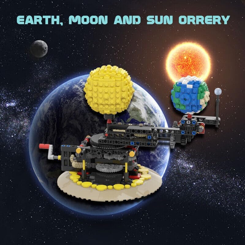 لگو منظومه شمسی کره زمین و خورشید چرخشی 462 قطعه 24477