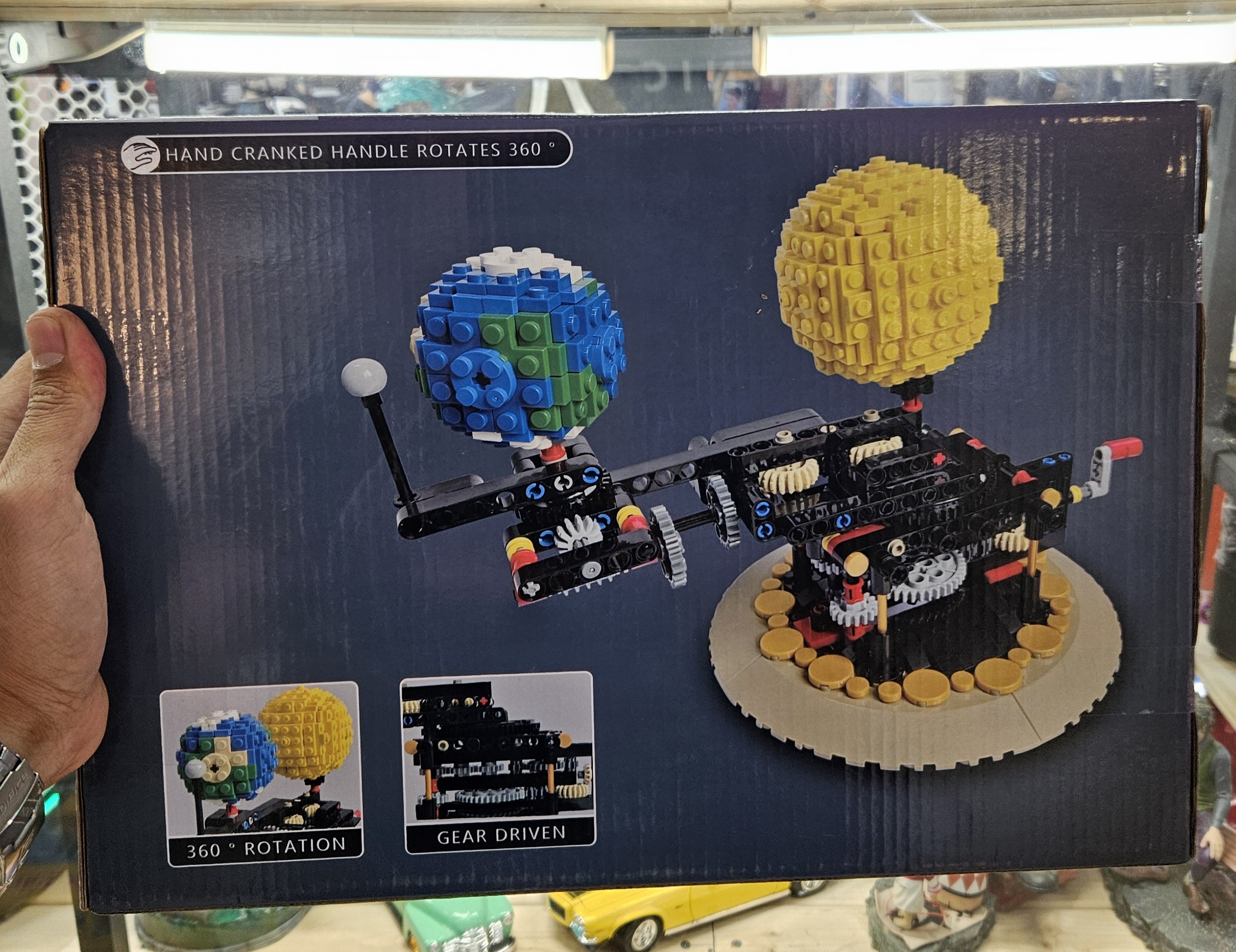 لگو منظومه شمسی کره زمین و خورشید چرخشی 462 قطعه 24477