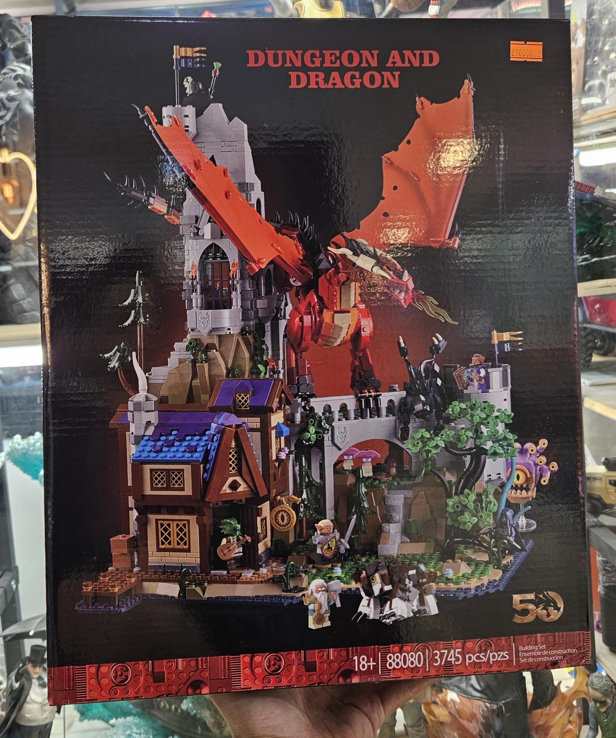 لگو سیاه چال و آزدها 3745 قطعه مدل Dungeon And Dragon 88080