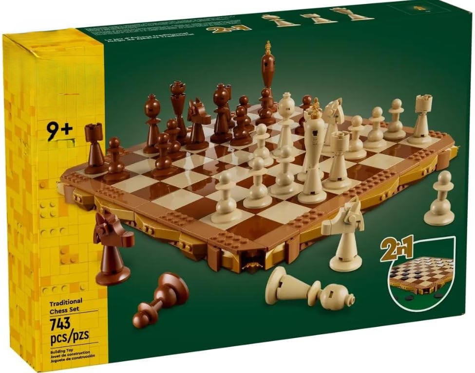 لگو شطرنج دو حالته 743 قطعه مدل Chess 5678