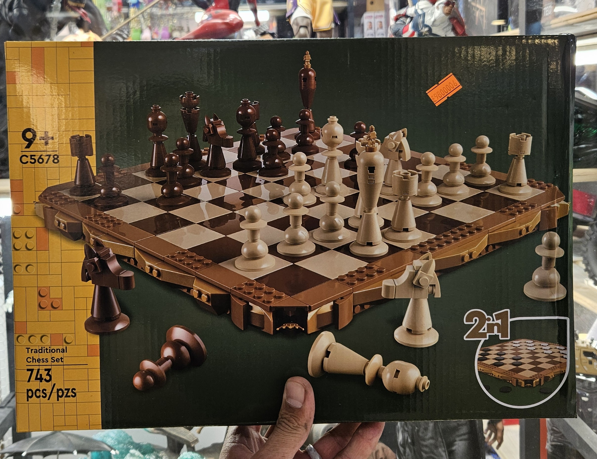 لگو شطرنج دو حالته 743 قطعه مدل Chess 5678