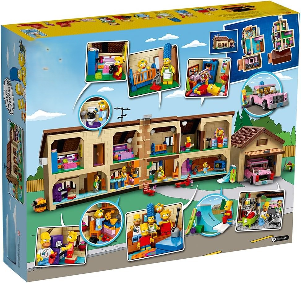 لگو خانه سیمسون ها 2523 قطعه مدل Warm Family 1006