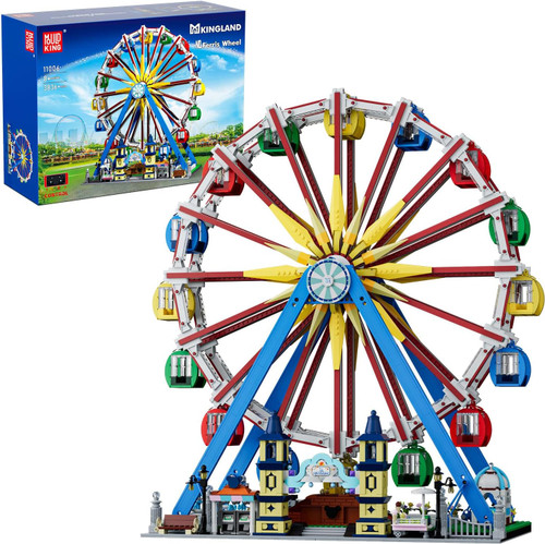 لگو چرخ و فلک شهربازی موتوردار 3836 قطعه مولدکینگ Mouldking 11006