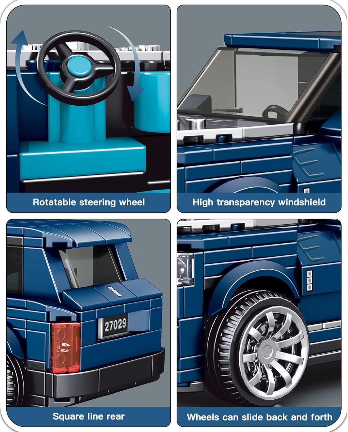 لگو ماشین رولزرویس 474 قطعه مولدکینگ Mouldking 27029