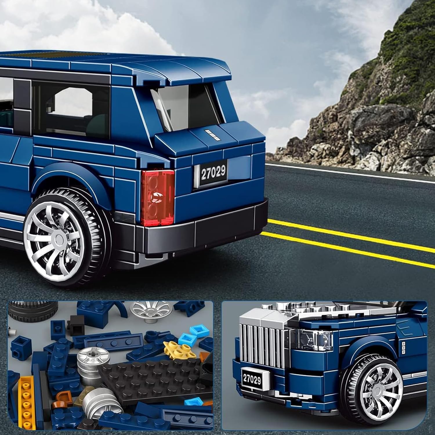 لگو ماشین رولزرویس 474 قطعه مولدکینگ Mouldking 27029