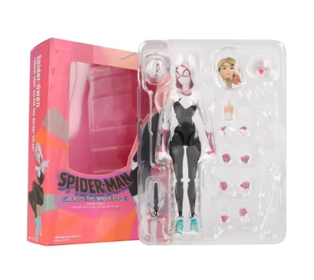 اکشن فیگور گوئن استیسی اسپایدرمن 15 سانت مدل Spiderman Gwen Stacy