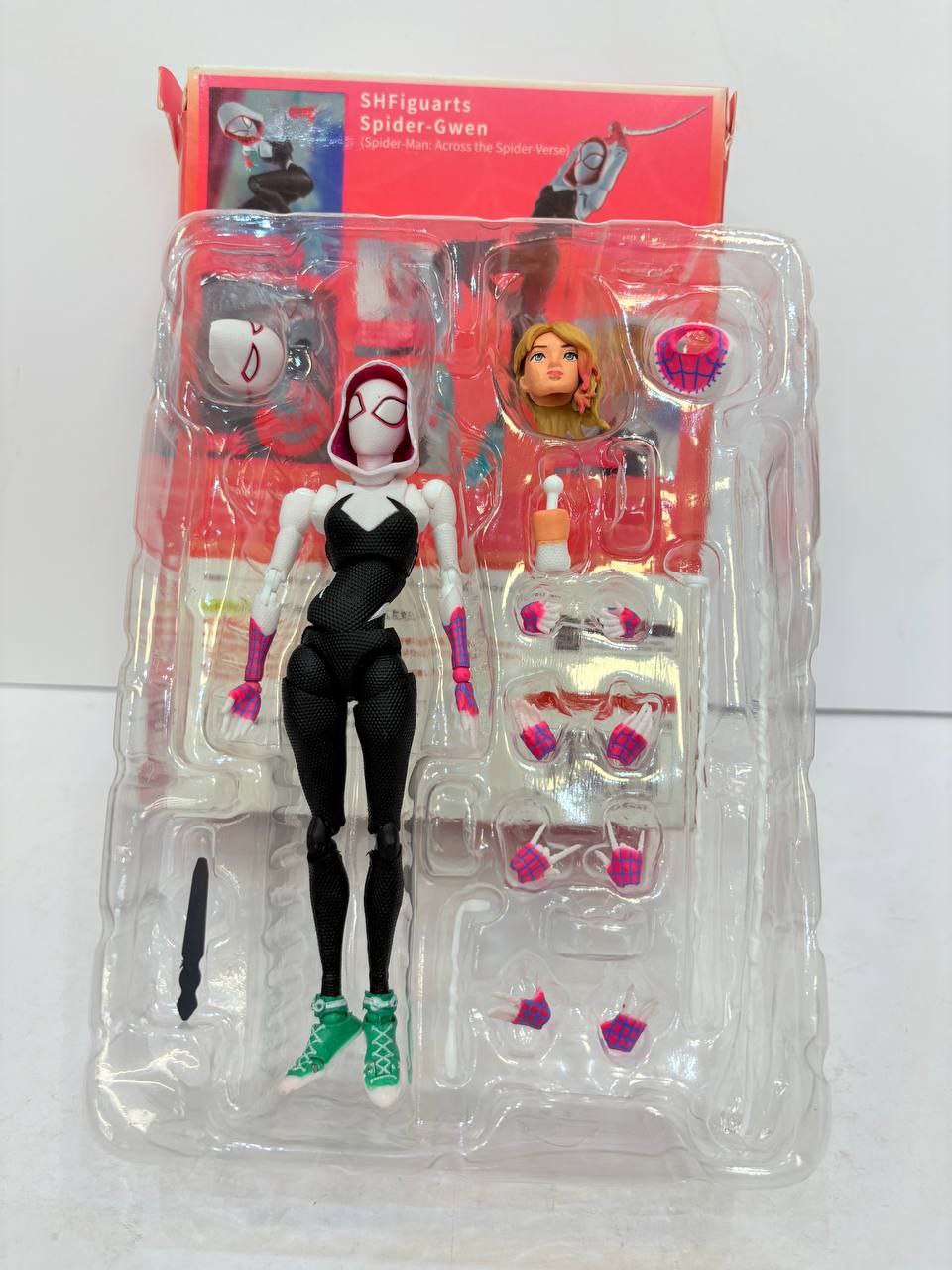 اکشن فیگور گوئن استیسی اسپایدرمن 15 سانت مدل Spiderman Gwen Stacy