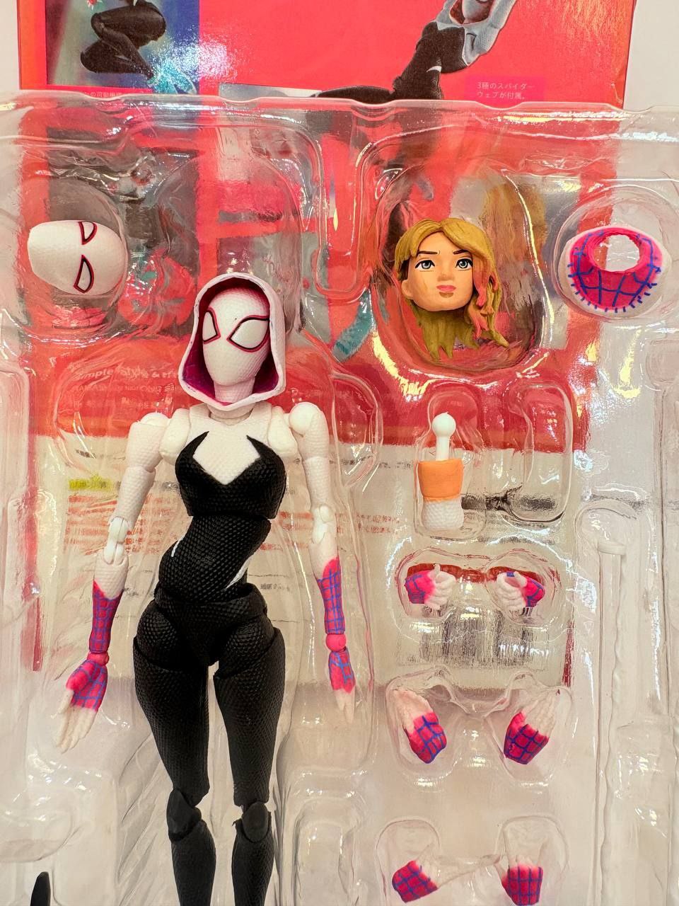 اکشن فیگور گوئن استیسی اسپایدرمن 15 سانت مدل Spiderman Gwen Stacy