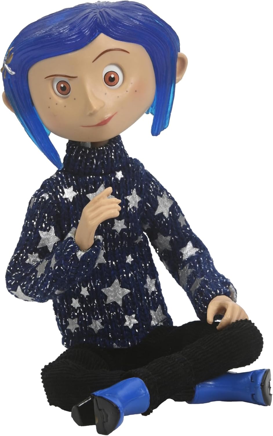 اکشن فیگور کورالین جونز لباس آبی Coraline اورجینال نکا
