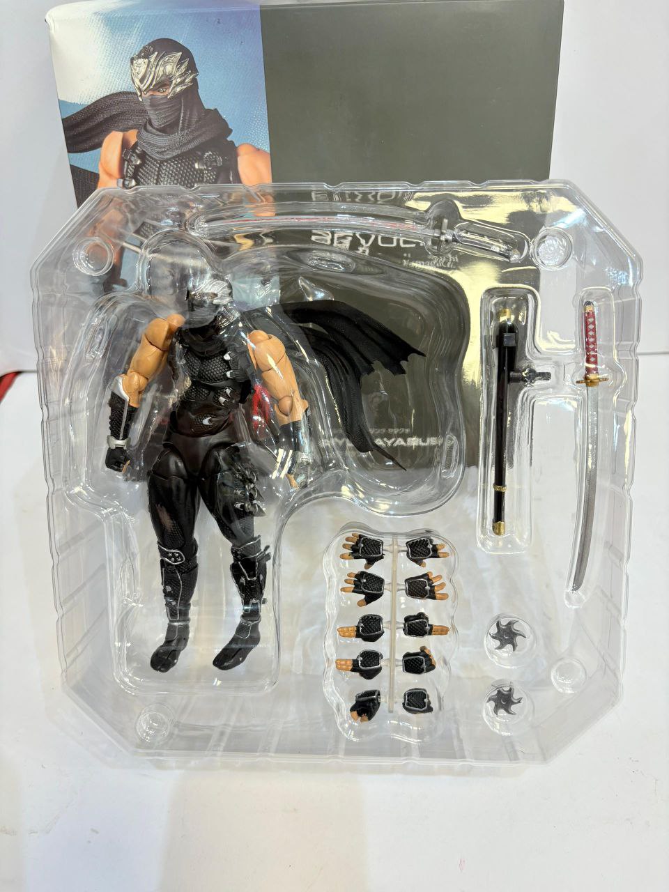 اکشن فیگور نینجا گایدن ریو هایابوسا یاماگوچی مدل Ninja Gaiden Ryu Hayabusa Amazing Yamaguchi