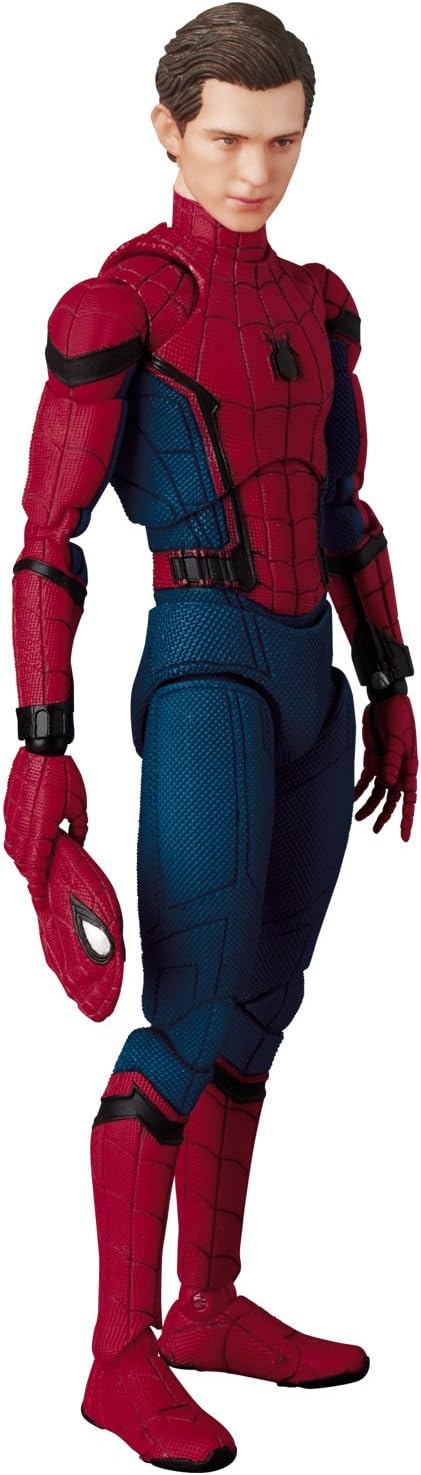 اکشن فیگور اسپایدرمن پیتر مافکس 15 سانت مدل Spiderman Homecoming Mafex