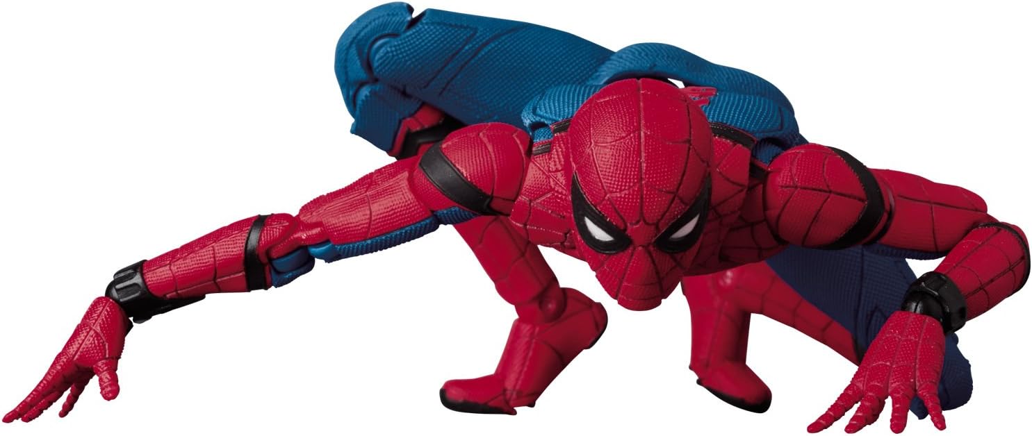 اکشن فیگور اسپایدرمن پیتر مافکس 15 سانت مدل Spiderman Homecoming Mafex