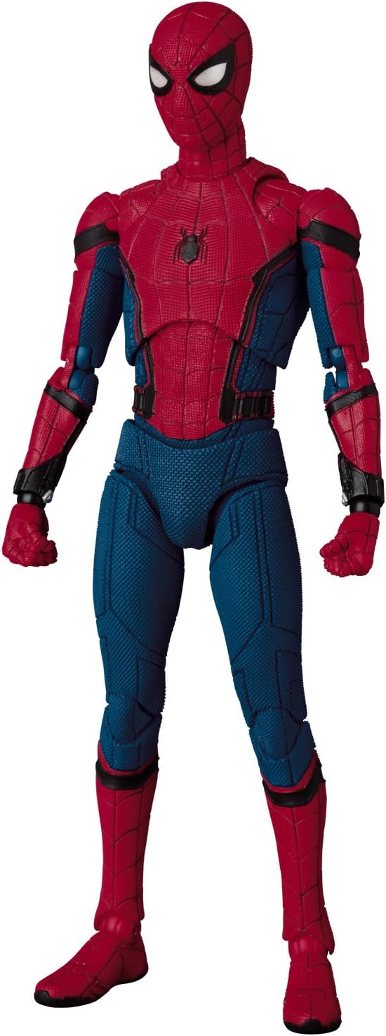 اکشن فیگور اسپایدرمن پیتر مافکس 15 سانت مدل Spiderman Homecoming Mafex