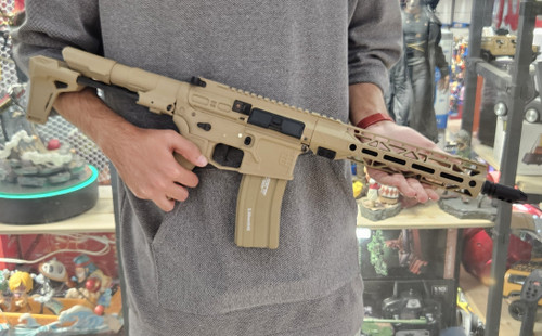 تفنگ تیر ژله ای ام 4 موتور SLR نیمه فلزی سنگین مدل M4 SLR PDW Gel Blaster