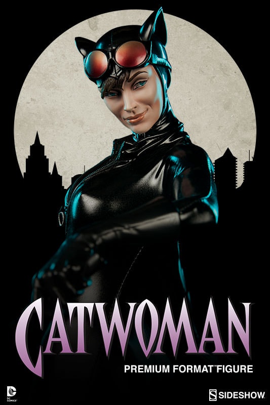 فیگور کت وومن 60 سانت برند سایدشو مدل پریمیوم فورمت DC Cat Woman Sideshow Premium Format 1/4